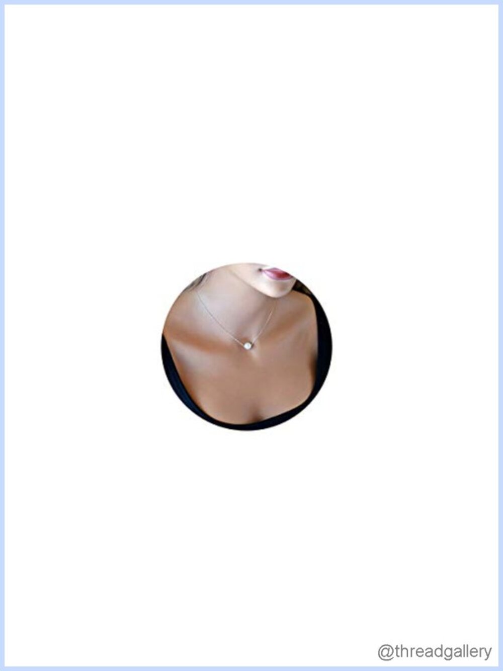 Single Pearl Choker 925 Sterling Silver Freshwater Necklace 16 Inch